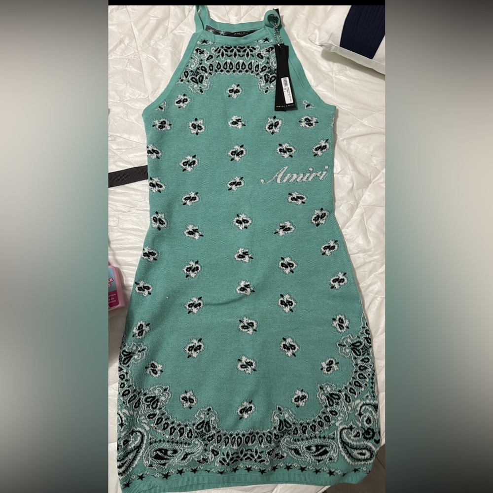 Brand new  authentic amiri dress size xs